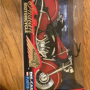 Motorcycle Die-Cast Model - Red